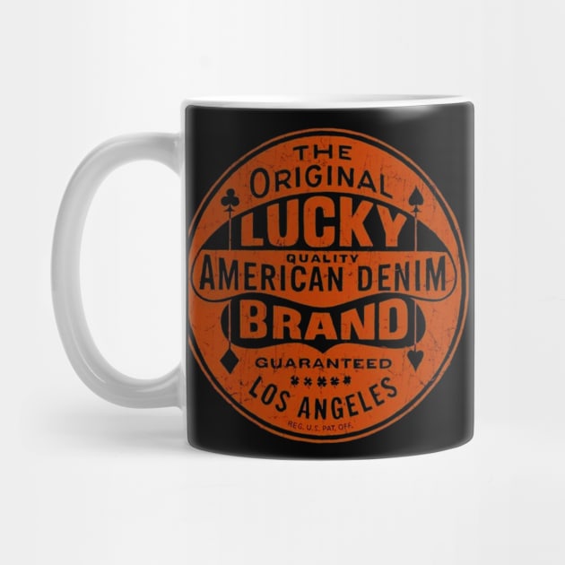 Lucky American Demin by MindsparkCreative